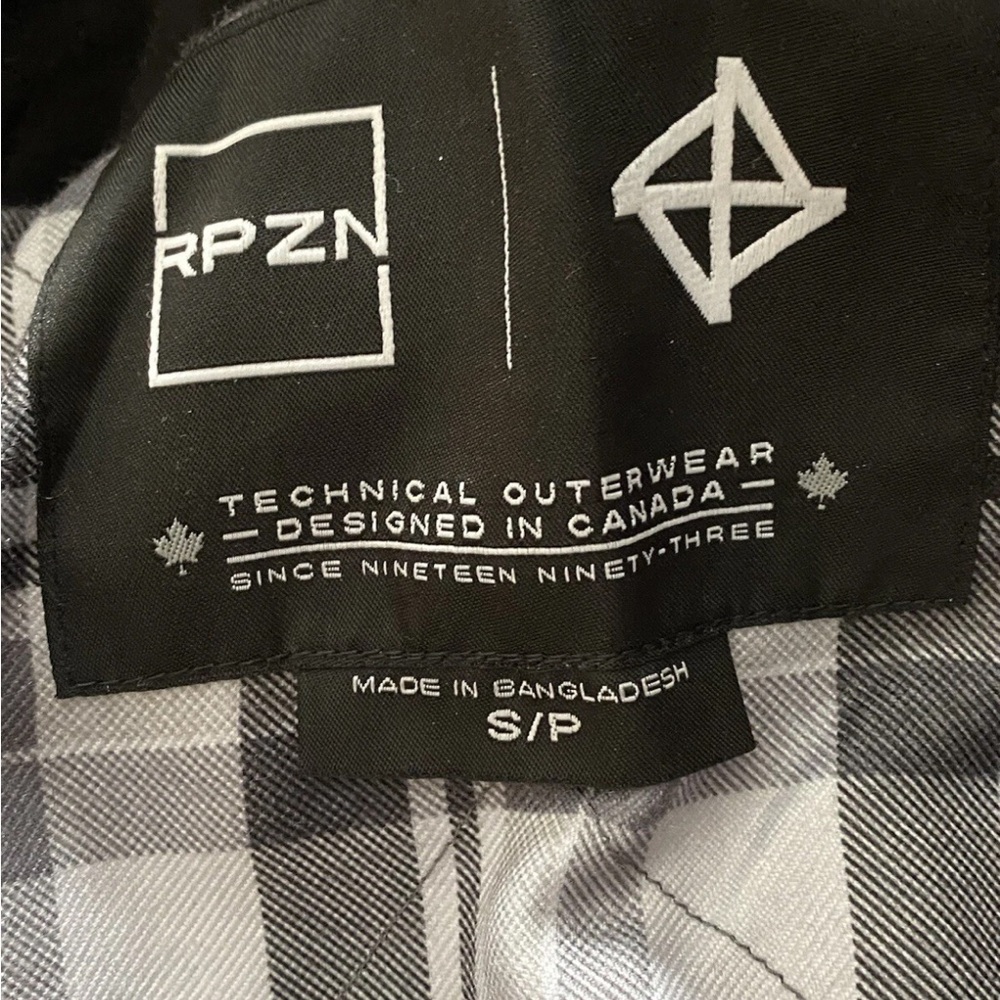 Ripzone Primaloft Winter Jacket Size Small unisex- Grey - Picture 5 of 9